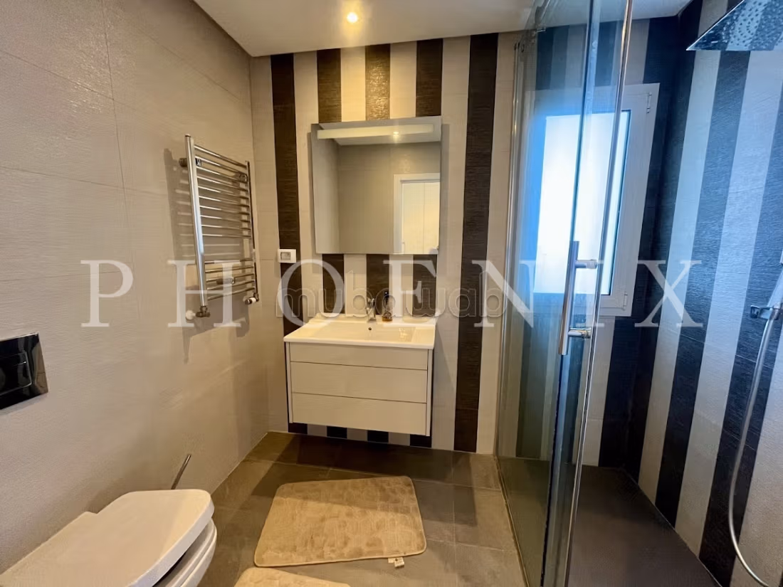 Apartment S3 with terrace overlooking the sea in Raoued