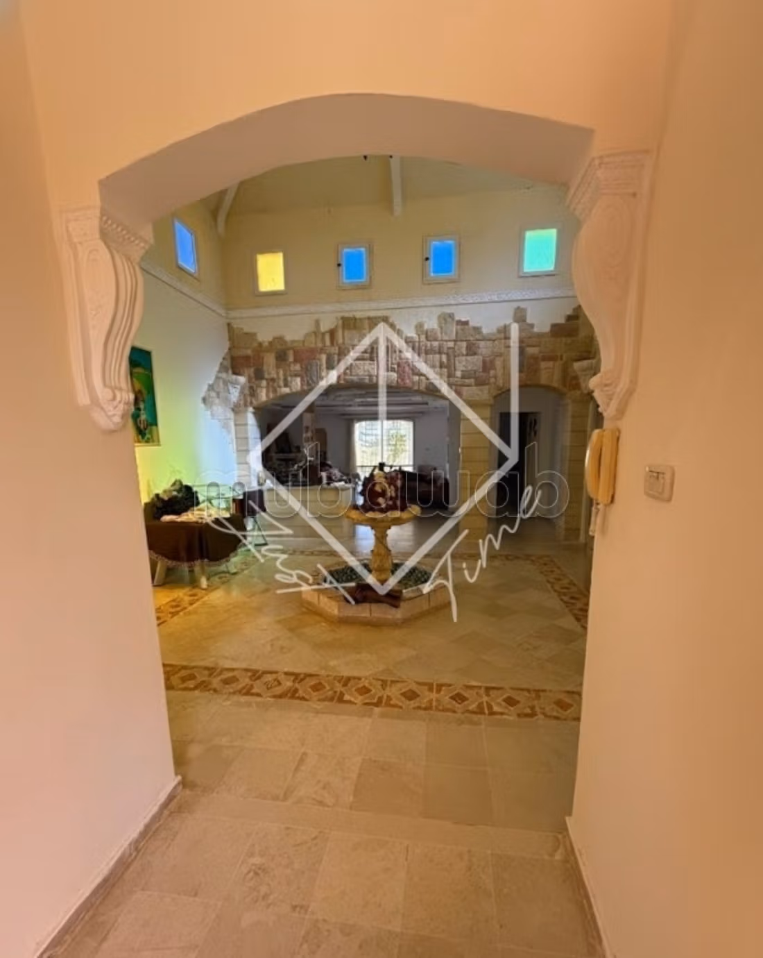 À vendre villa s3 bâti sur un terrain agricole à