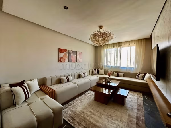 Appartamento in affitto a Route Casablanca. Superficie totale 76 m². Ammobiliato