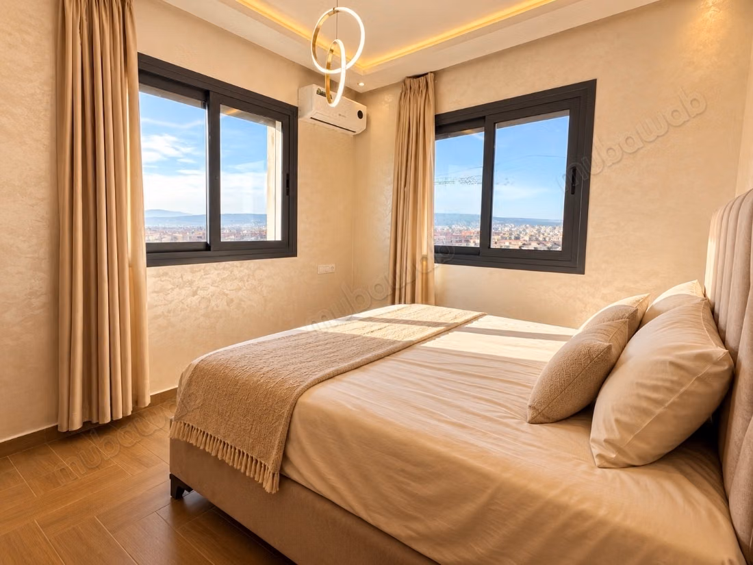 Apartment 2025 for sale 5 minutes from the Tangier stadium Mountain view – Secure building