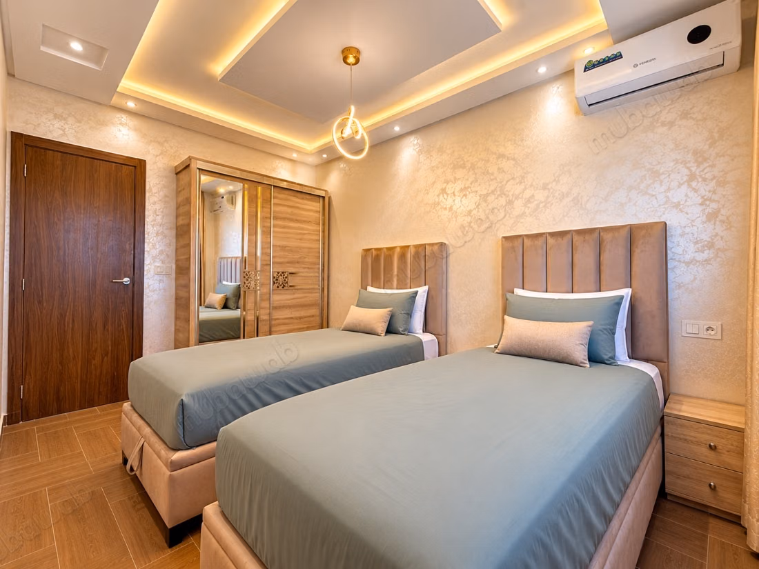 Apartment 2025 for sale 5 minutes from the Tangier stadium Mountain view – Secure building