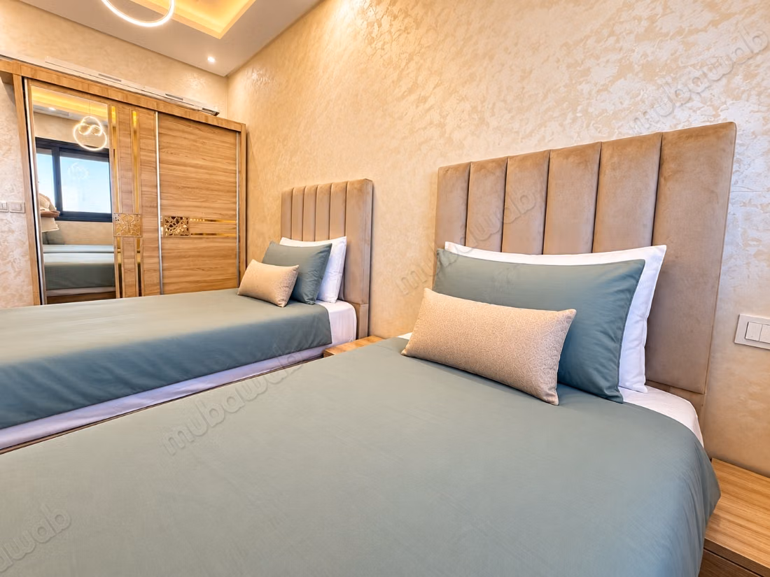 Apartment 2025 for sale 5 minutes from the Tangier stadium Mountain view – Secure building