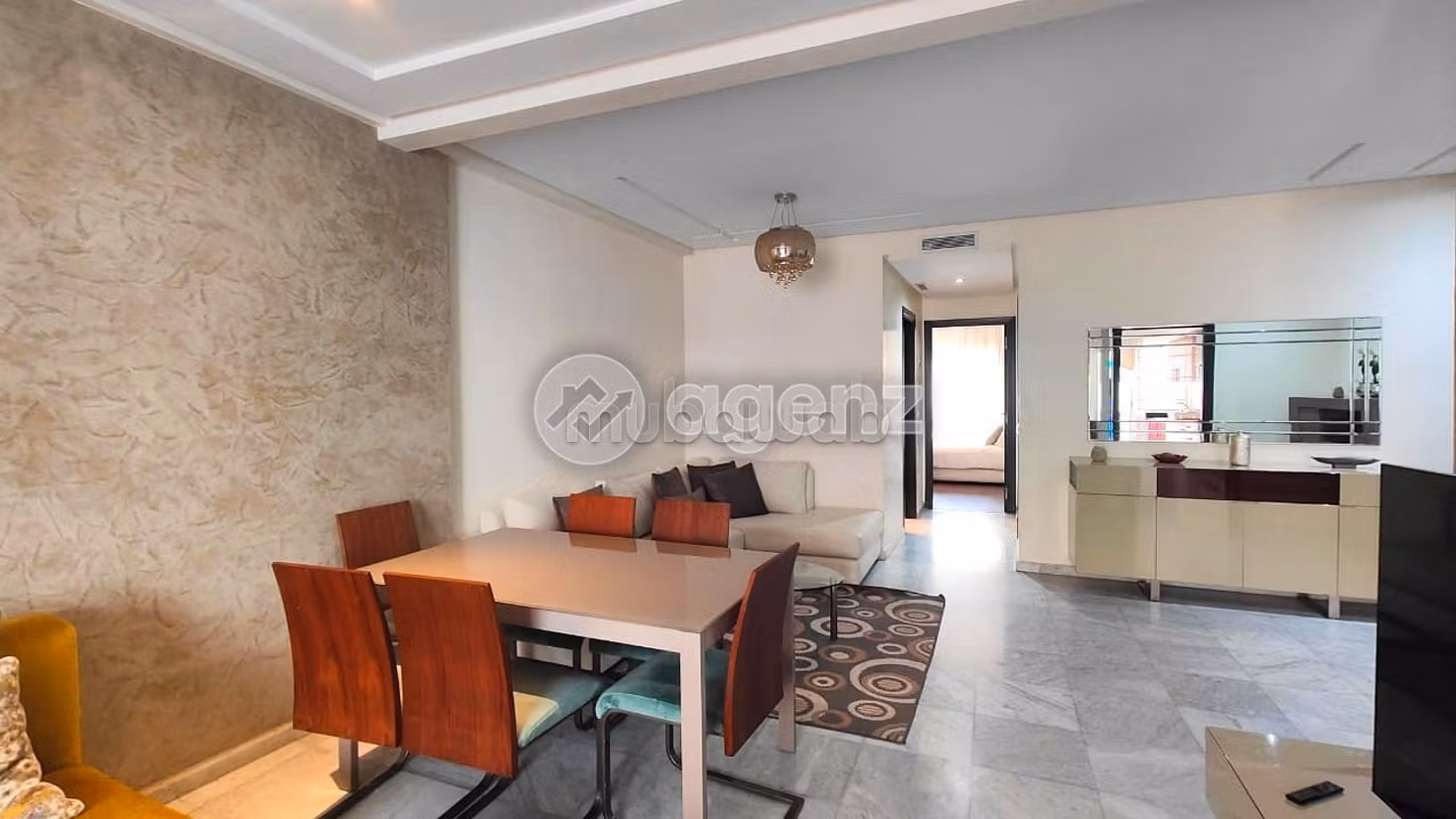Appartement à vendre 103 m², 2 chambres Racine Casablanca