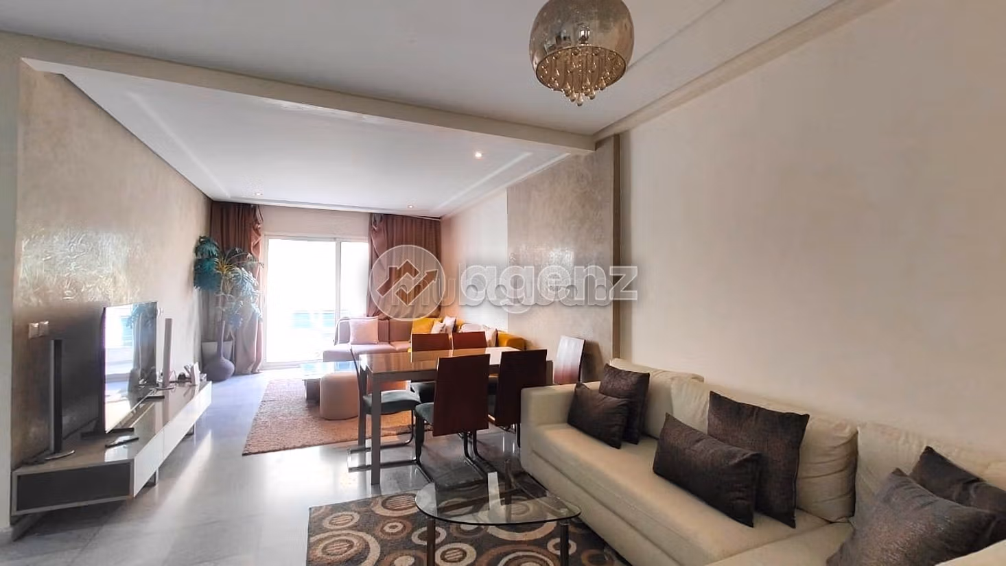 Appartement à vendre 103 m², 2 chambres Racine Casablanca