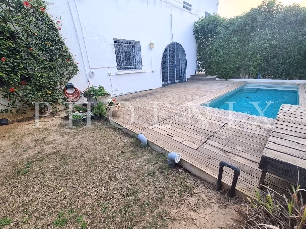 Appartement S1 avec piscine à Gammarth