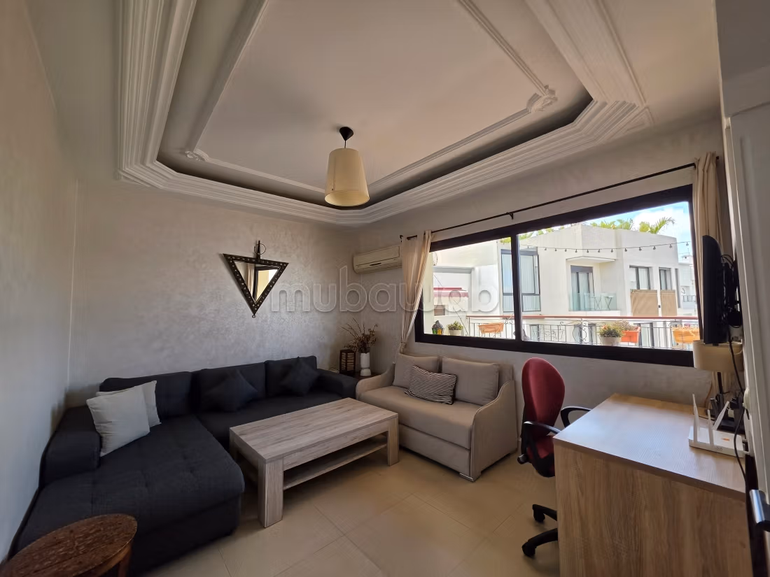 Beau studio meublé avec terrasse, dernier étage — 6