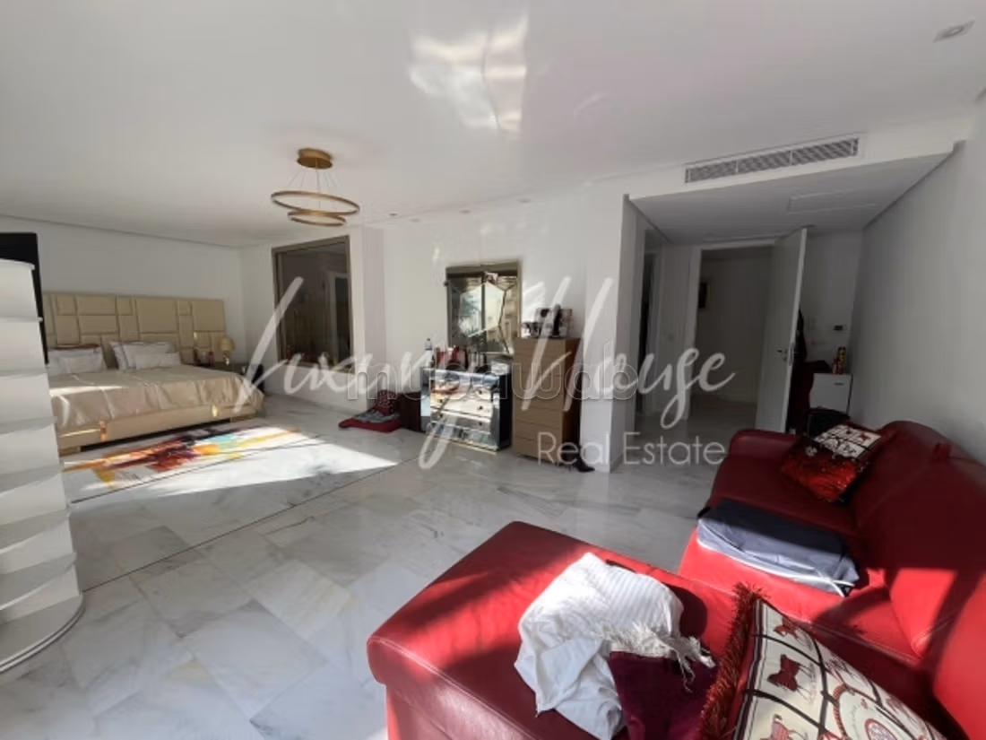 Appartement S2 meublé avec piscine à Gammarth