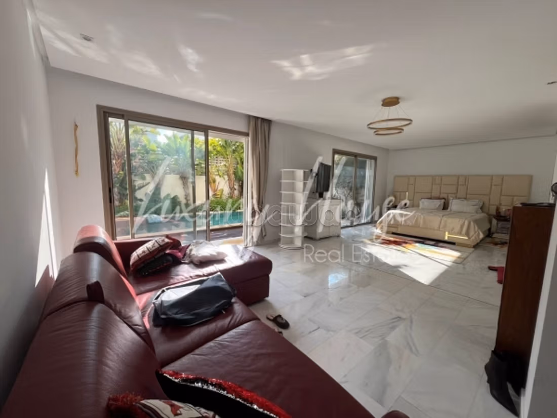 Appartement S2 meublé avec piscine à Gammarth