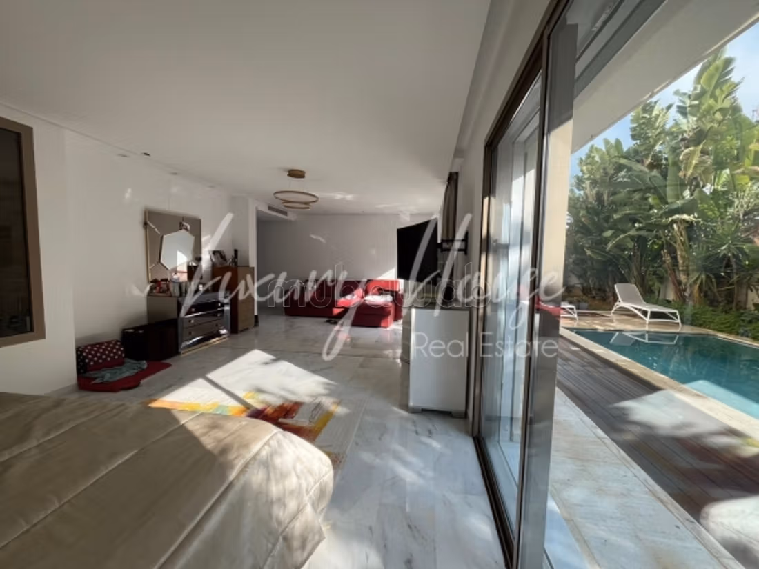 Appartement S2 meublé avec piscine à Gammarth