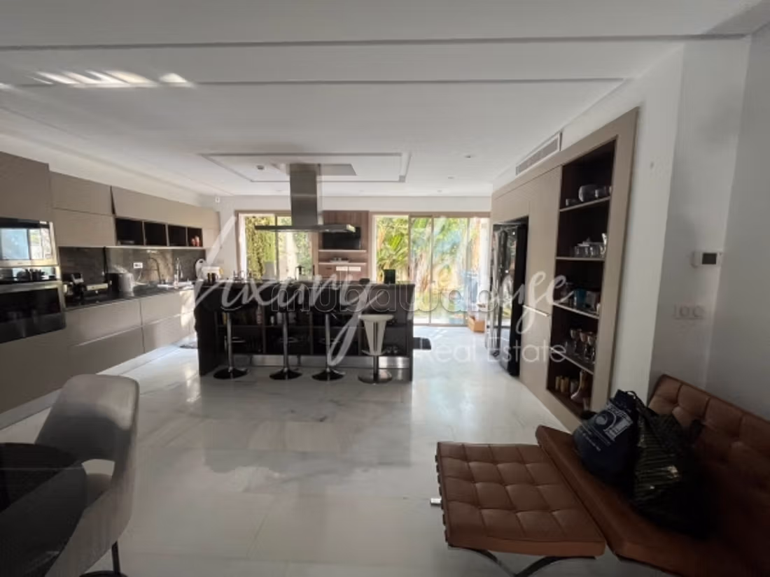 Appartement S2 meublé avec piscine à Gammarth