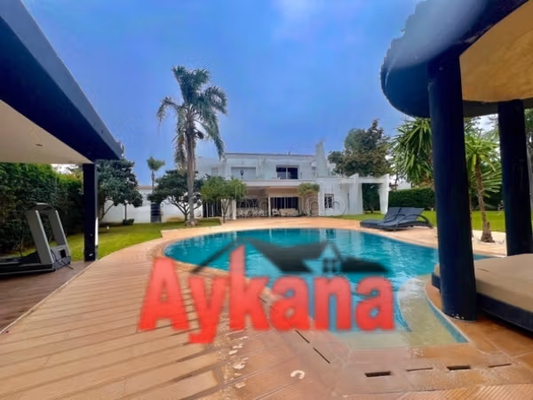 Affitto Villa Arredata Rabat Souissi Orangeraie
