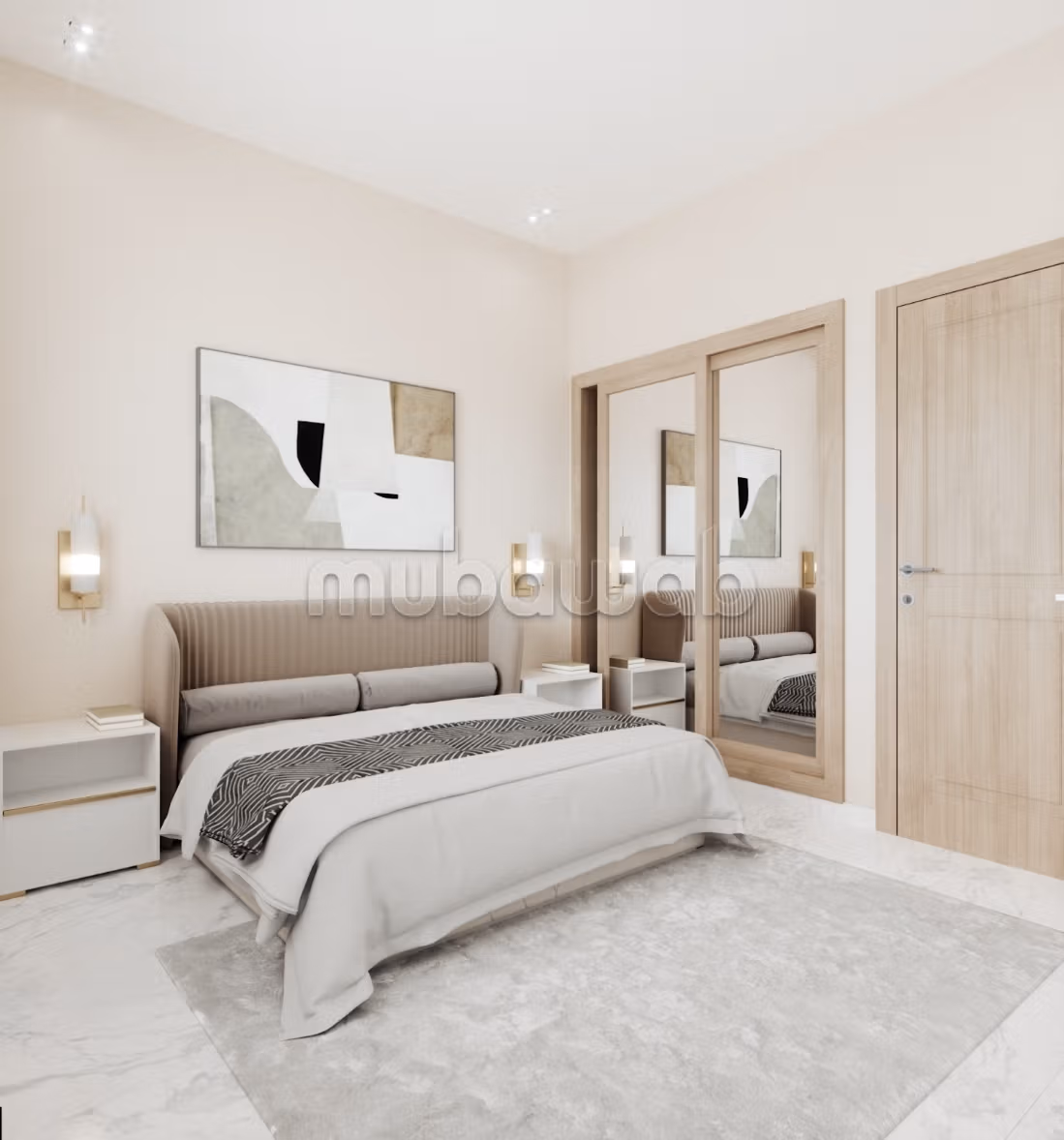 Appartement S1 à l'achat à Les Jardins de Carthage. Surface de 68 m²