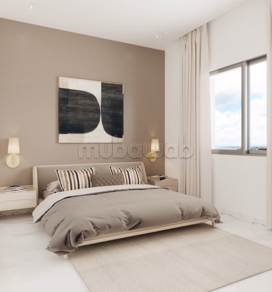 Vente d'un appartementS3 de 153 m², Les Jardins de Carthage