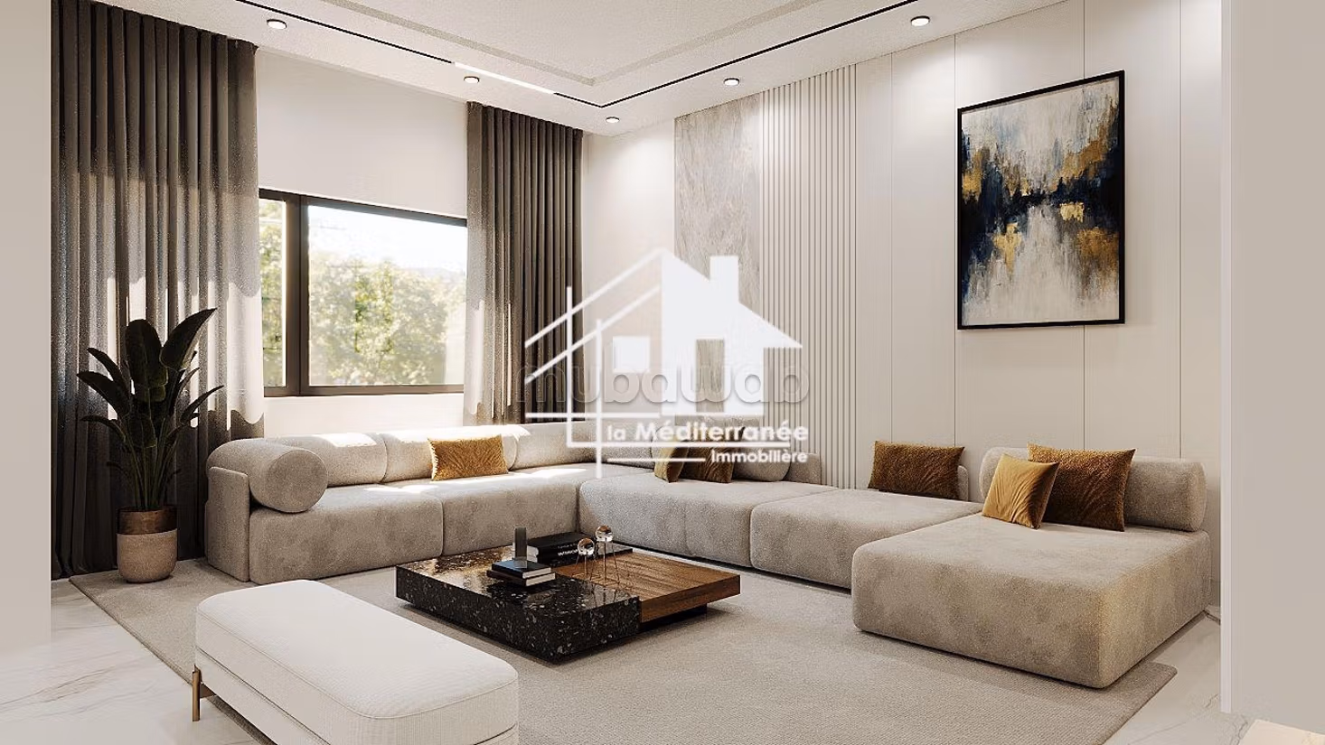 A vendre villa S4 sur plan à borj touil