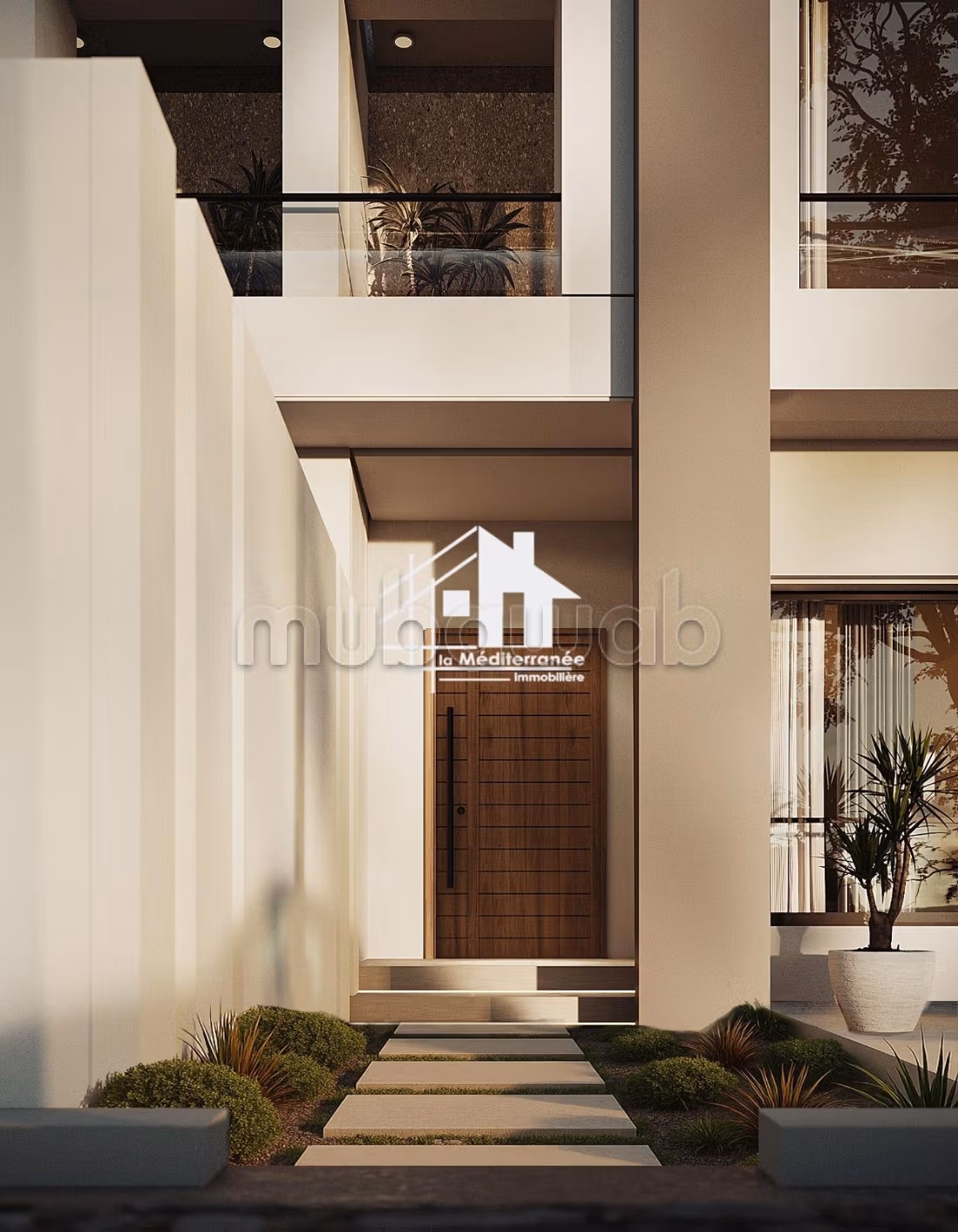 A vendre villa S4 sur plan à borj touil