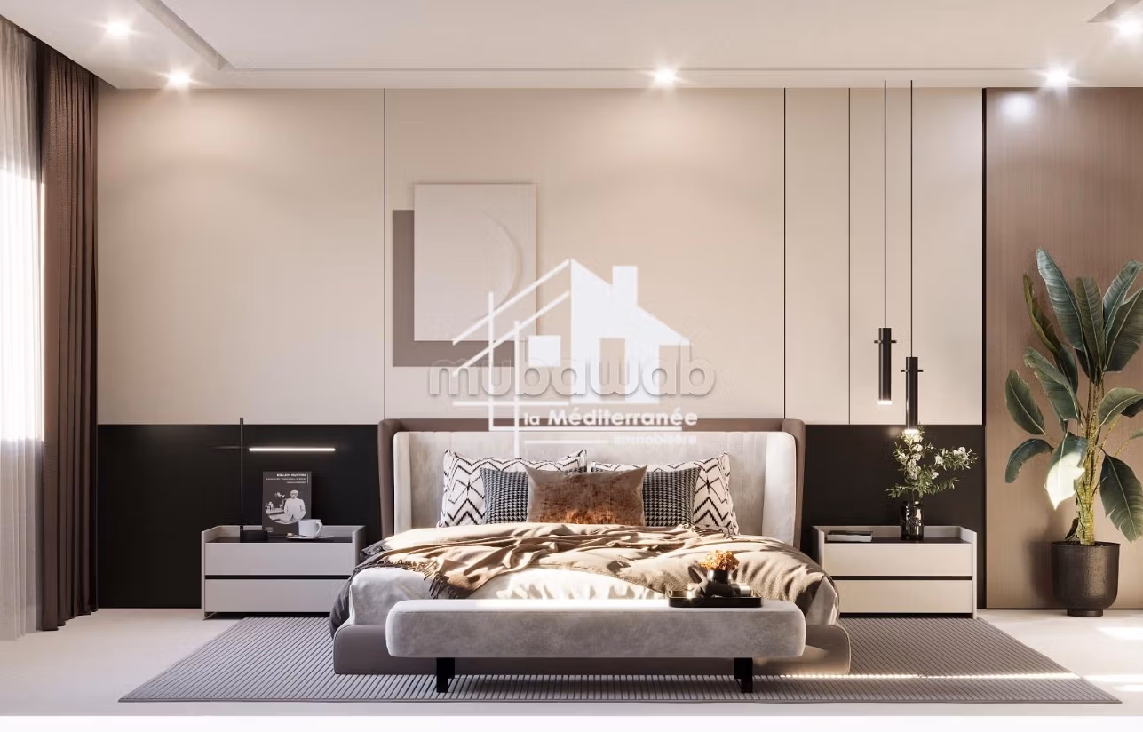 A vendre villa S4 sur plan à borj touil