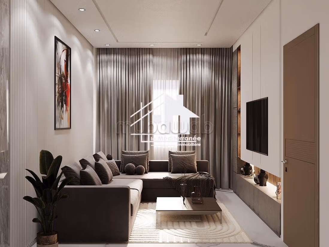 A vendre villa S4 sur plan à borj touil