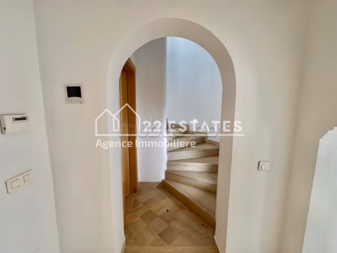 Villa S3 con vista mare e piscina a Gammarth