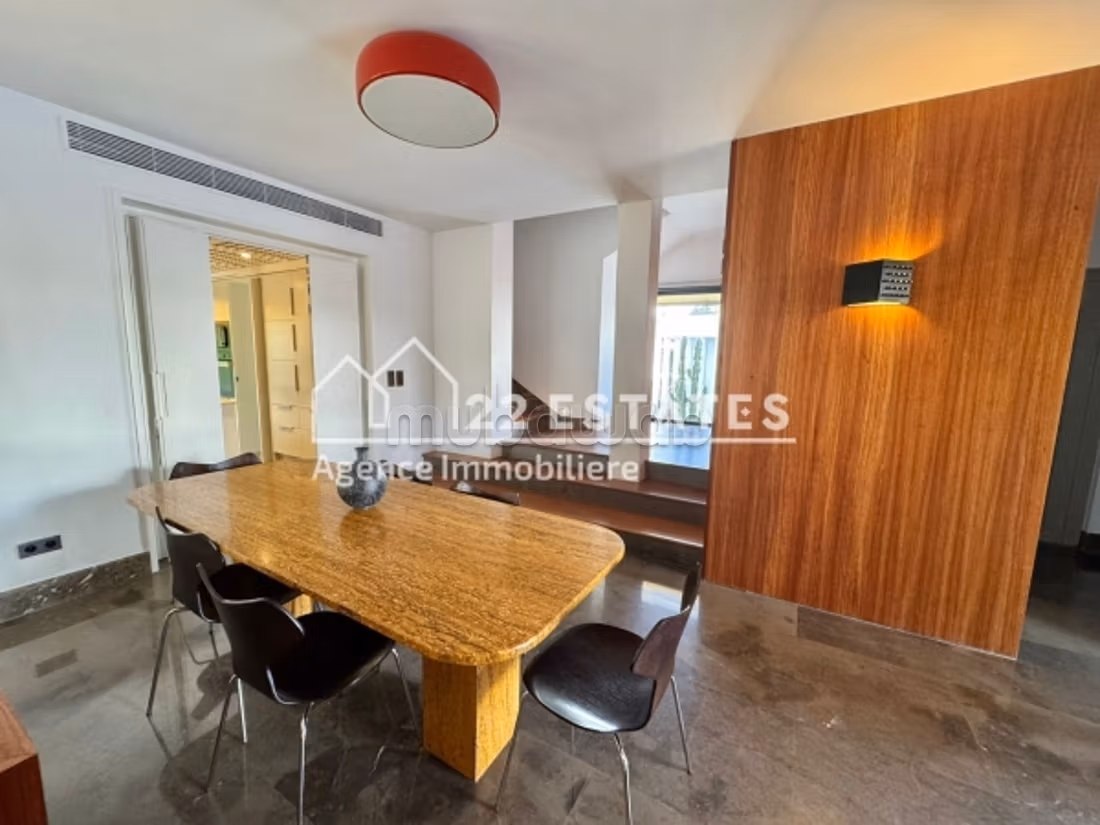 Luxueuse villa S3 meublée à Carthage
