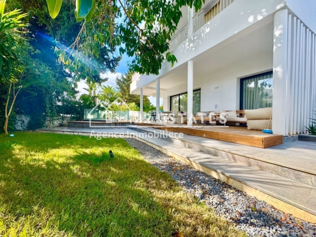 Luxueuse villa S3 meublée à Carthage