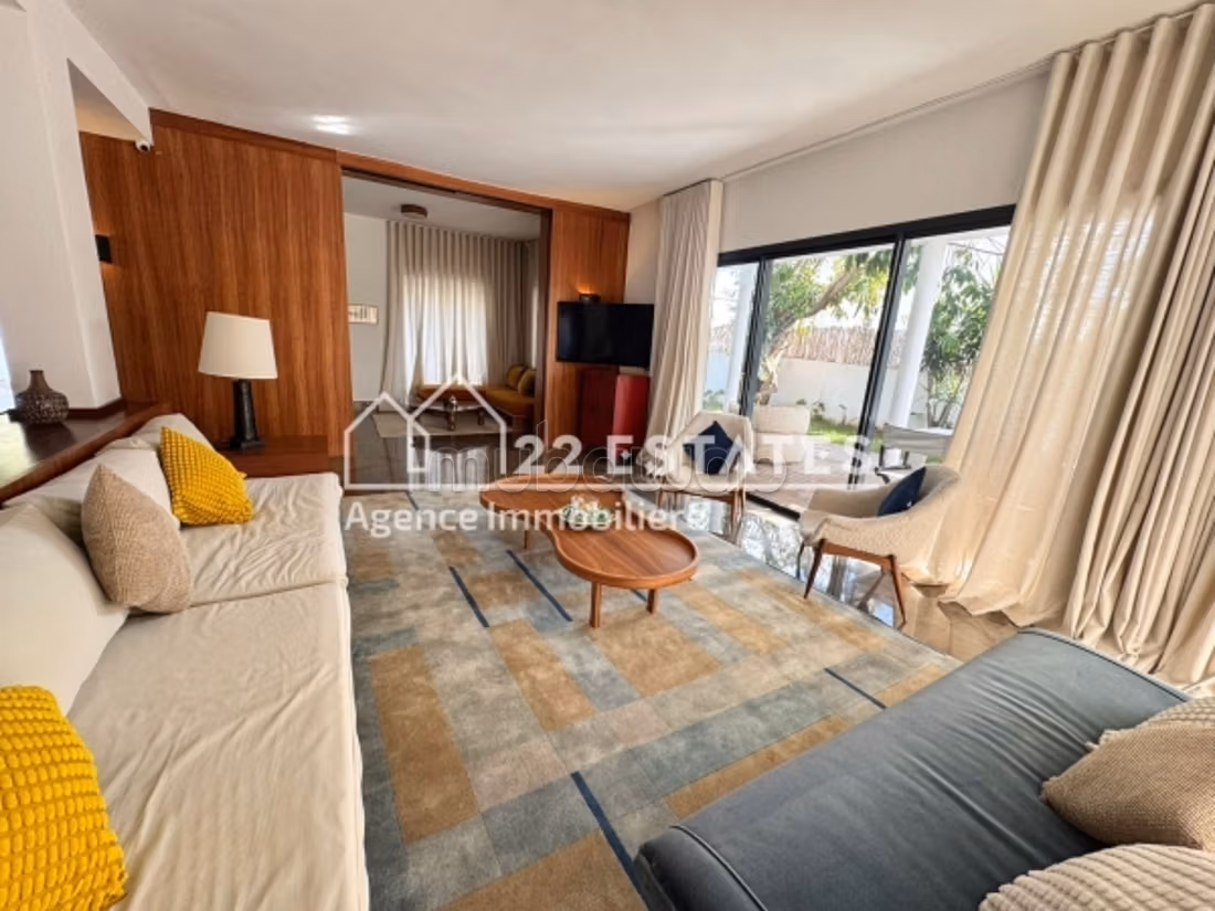 Luxueuse villa S3 meublée à Carthage