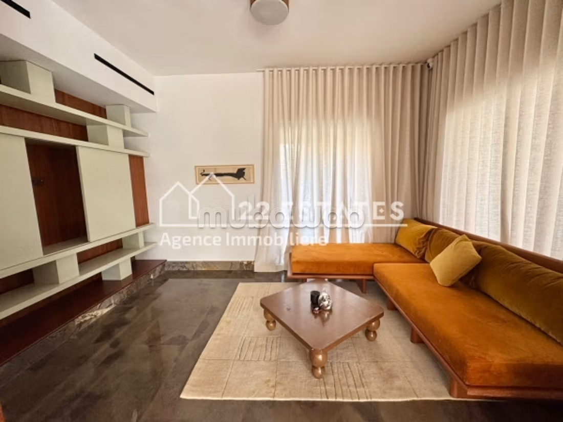 Luxueuse villa S3 meublée à Carthage