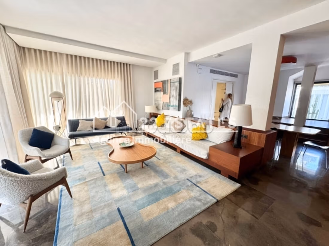 Luxueuse villa S3 meublée à Carthage