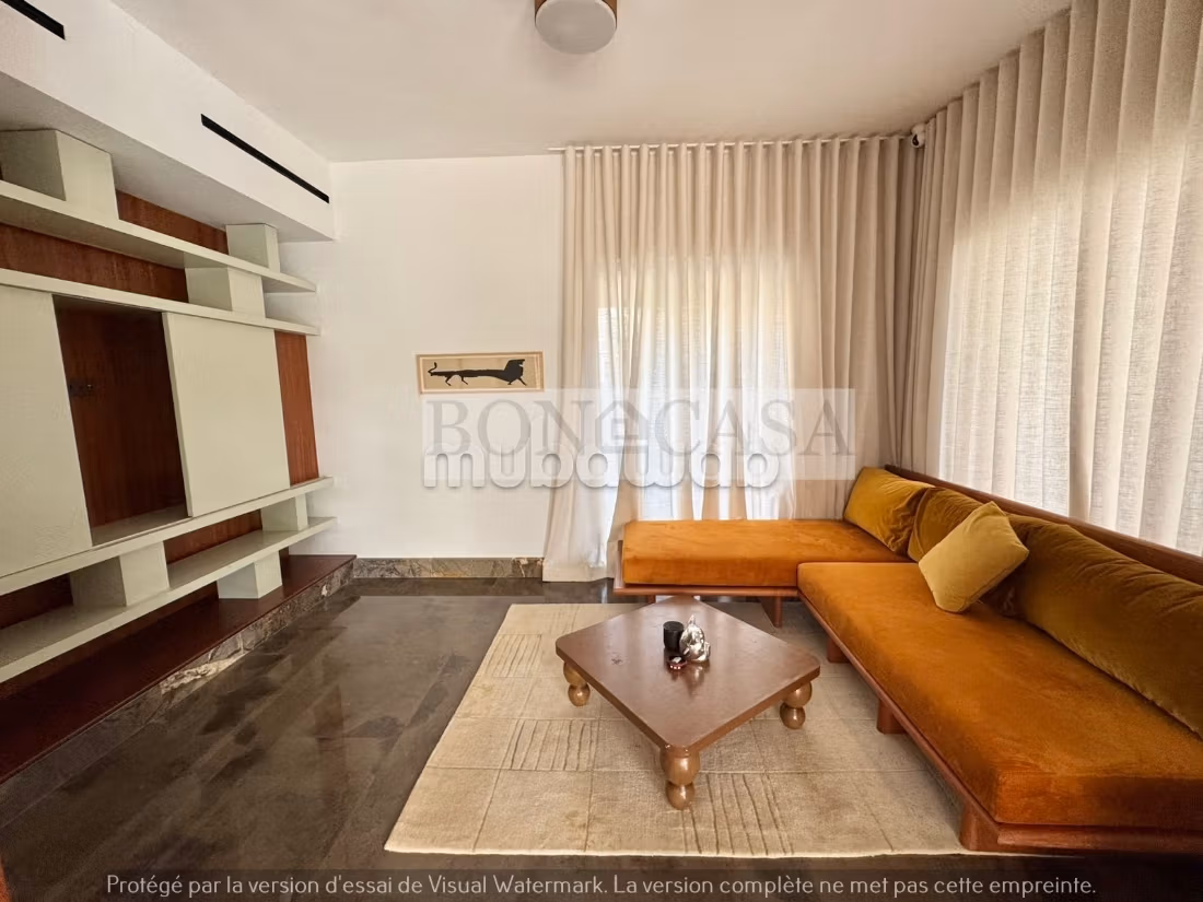 Villa S3 Meublée avec piscine à louer à Carthage