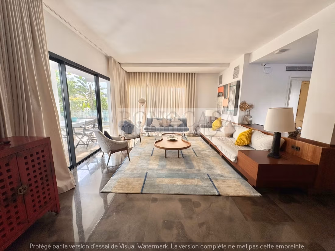 Villa S3 Meublée avec piscine à louer à Carthage
