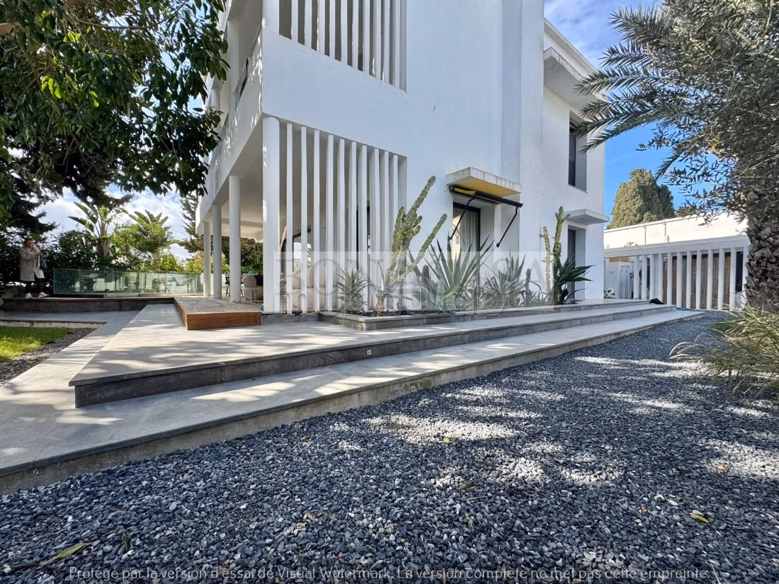 Villa S3 Meublée avec piscine à louer à Carthage