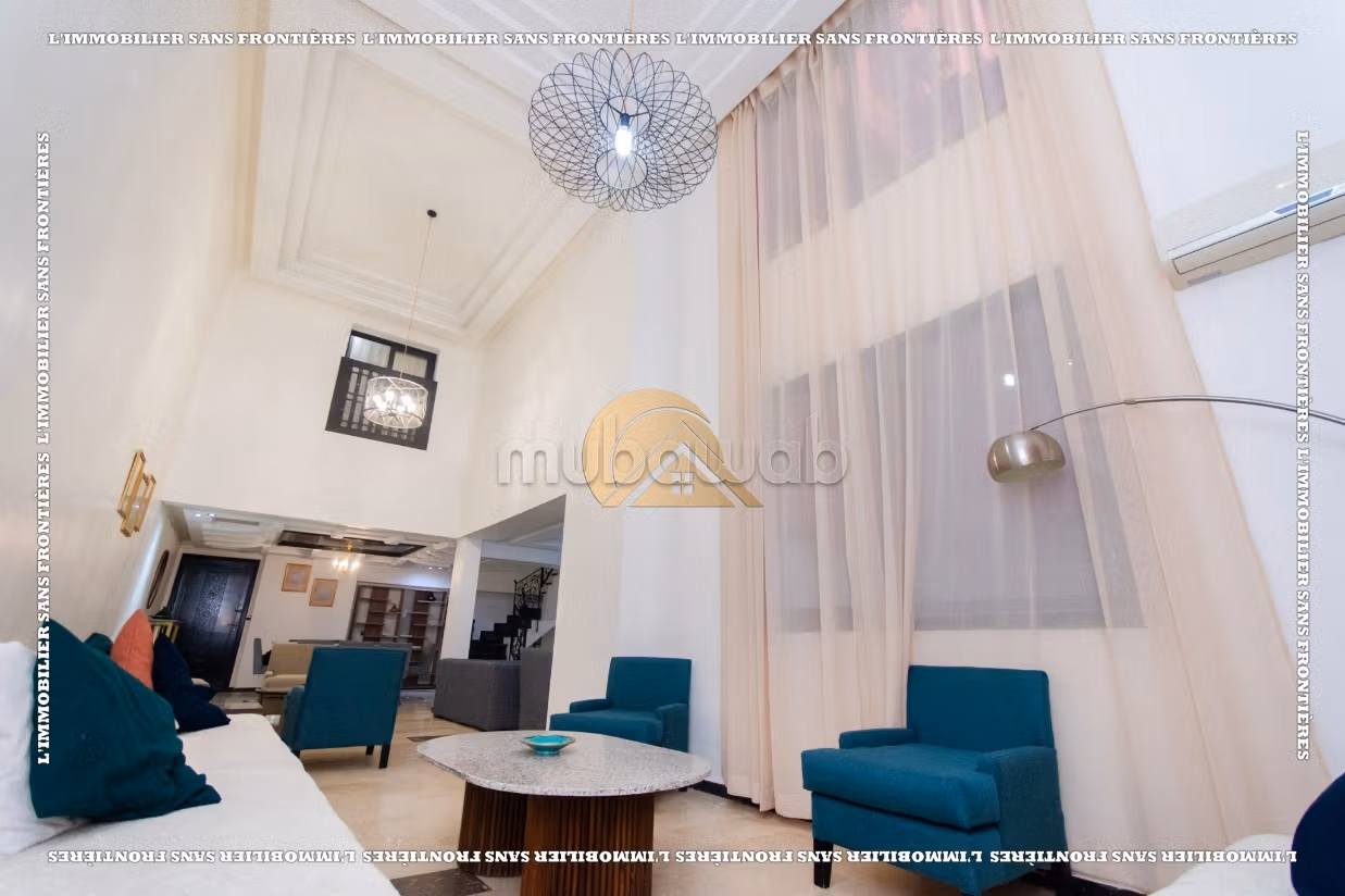 Dúplex amueblado en alquiler — Terraza - Guéliz, Marrakech