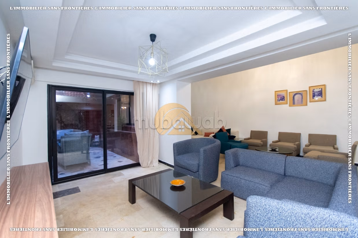 Dúplex amueblado en alquiler — Terraza - Guéliz, Marrakech