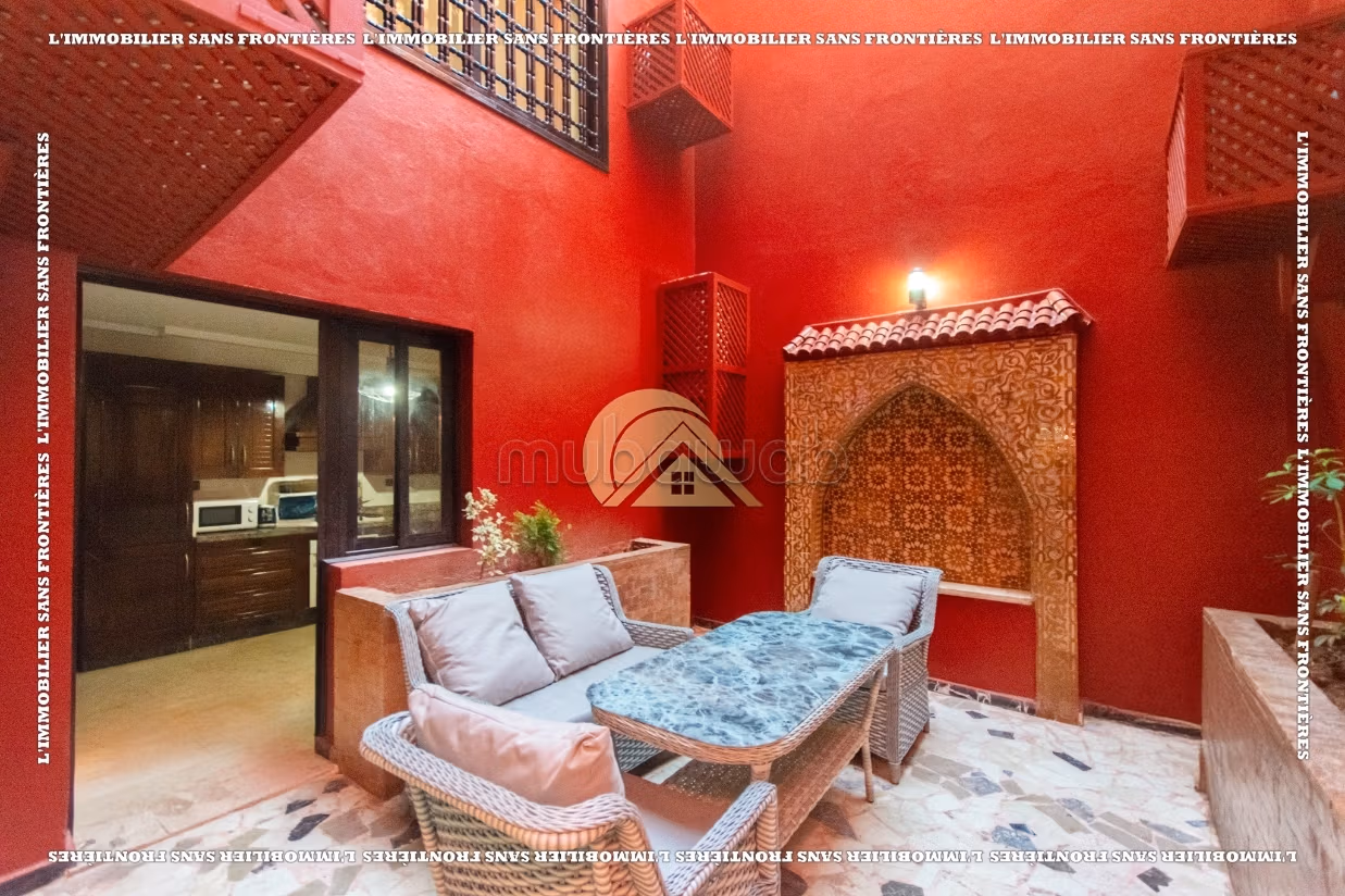 Dúplex amueblado en alquiler — Terraza - Guéliz, Marrakech