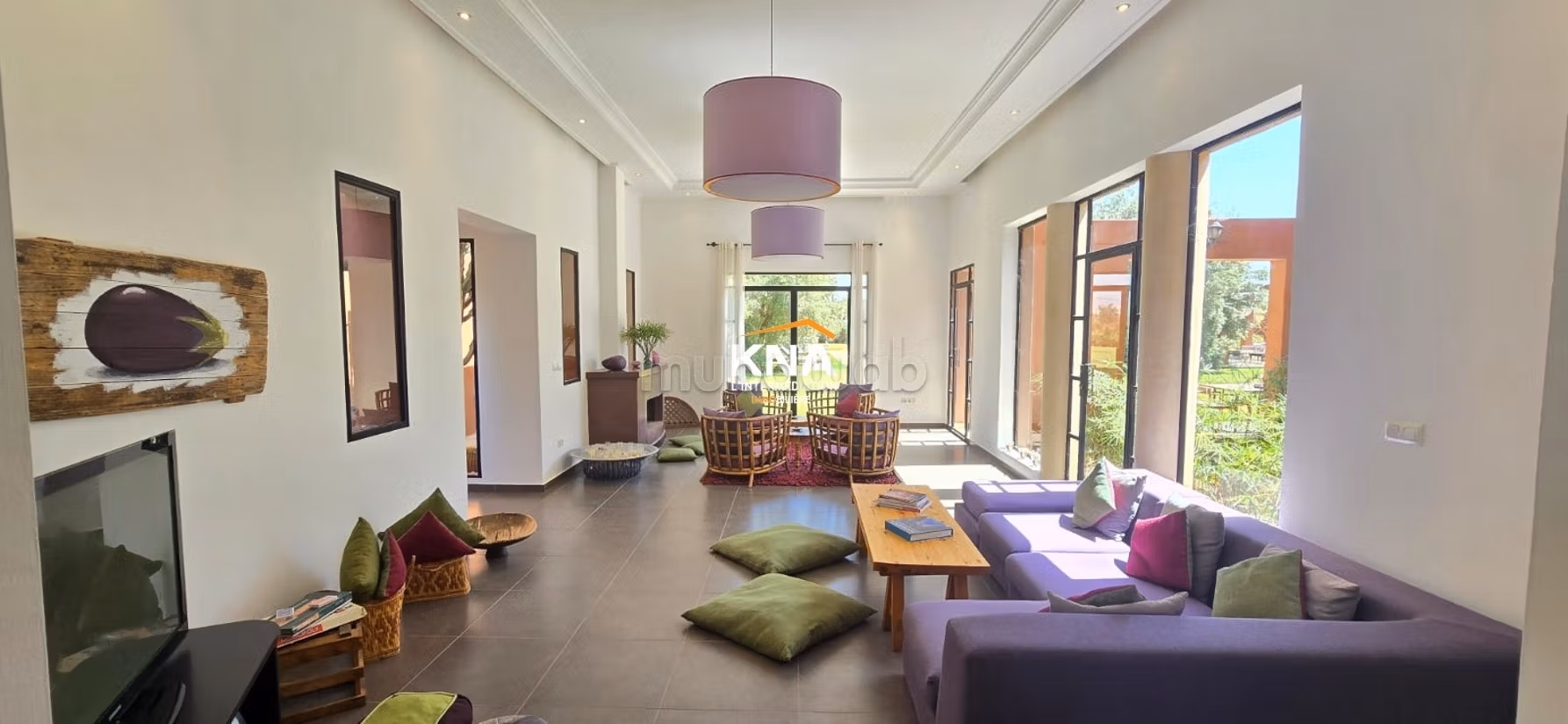 Superb contemporary villa with chic Beldi style