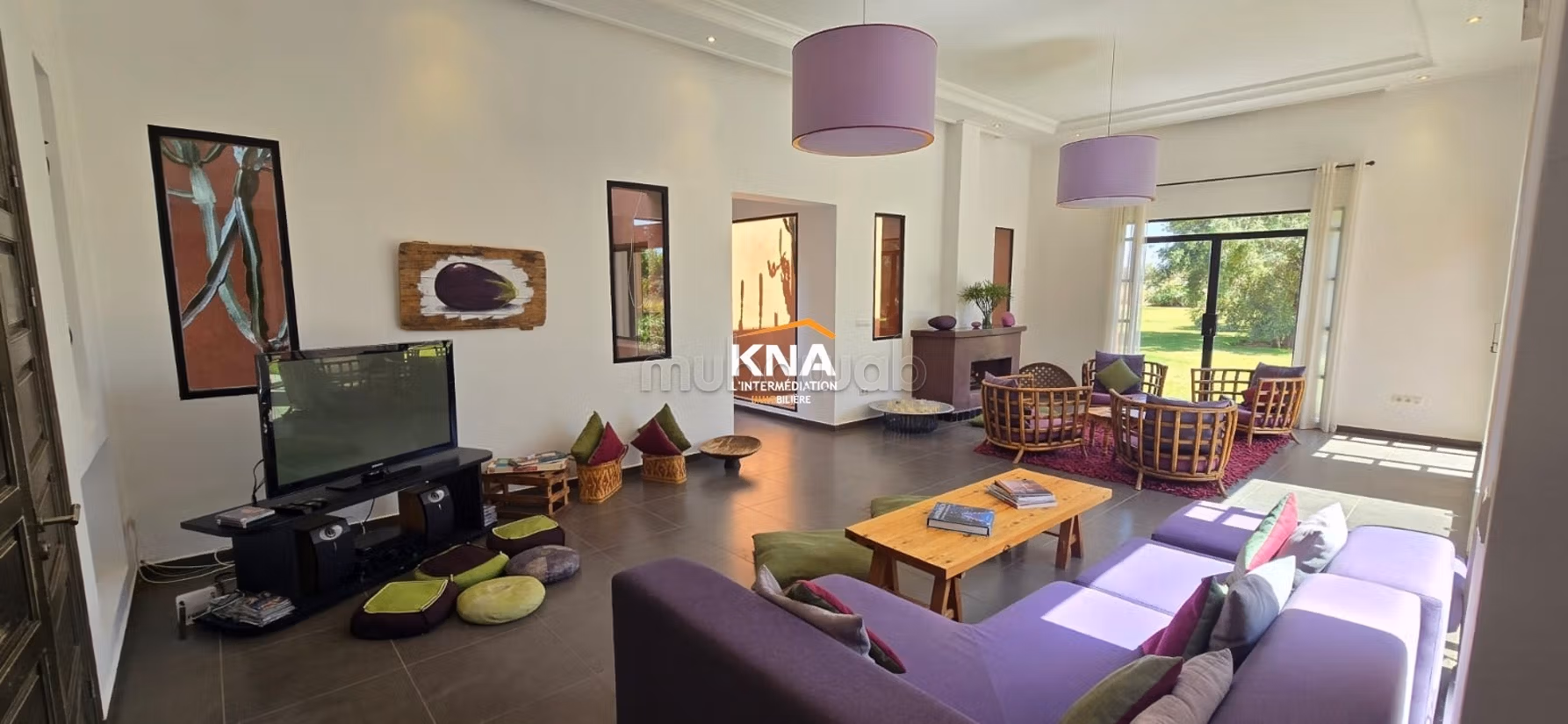 Superb contemporary villa with chic Beldi style
