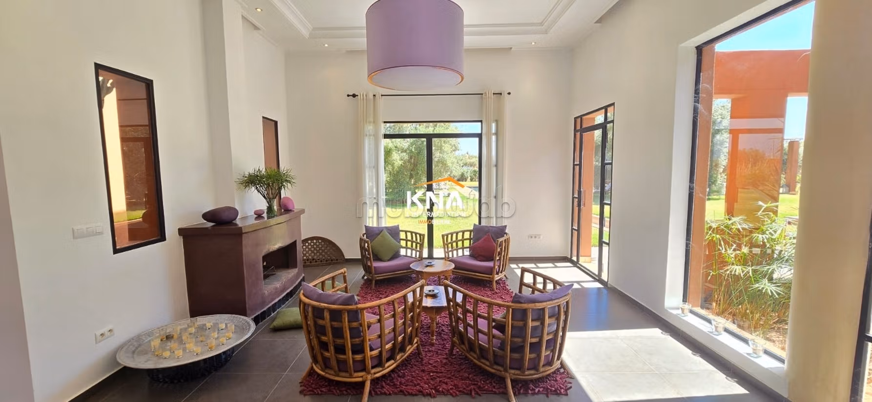 Superb contemporary villa with chic Beldi style