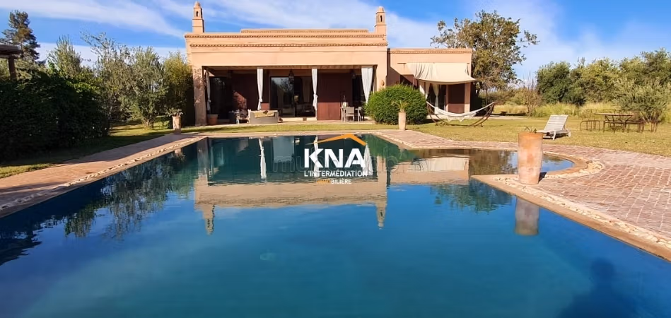 Mooie villa gelegen aan de Ourika weg