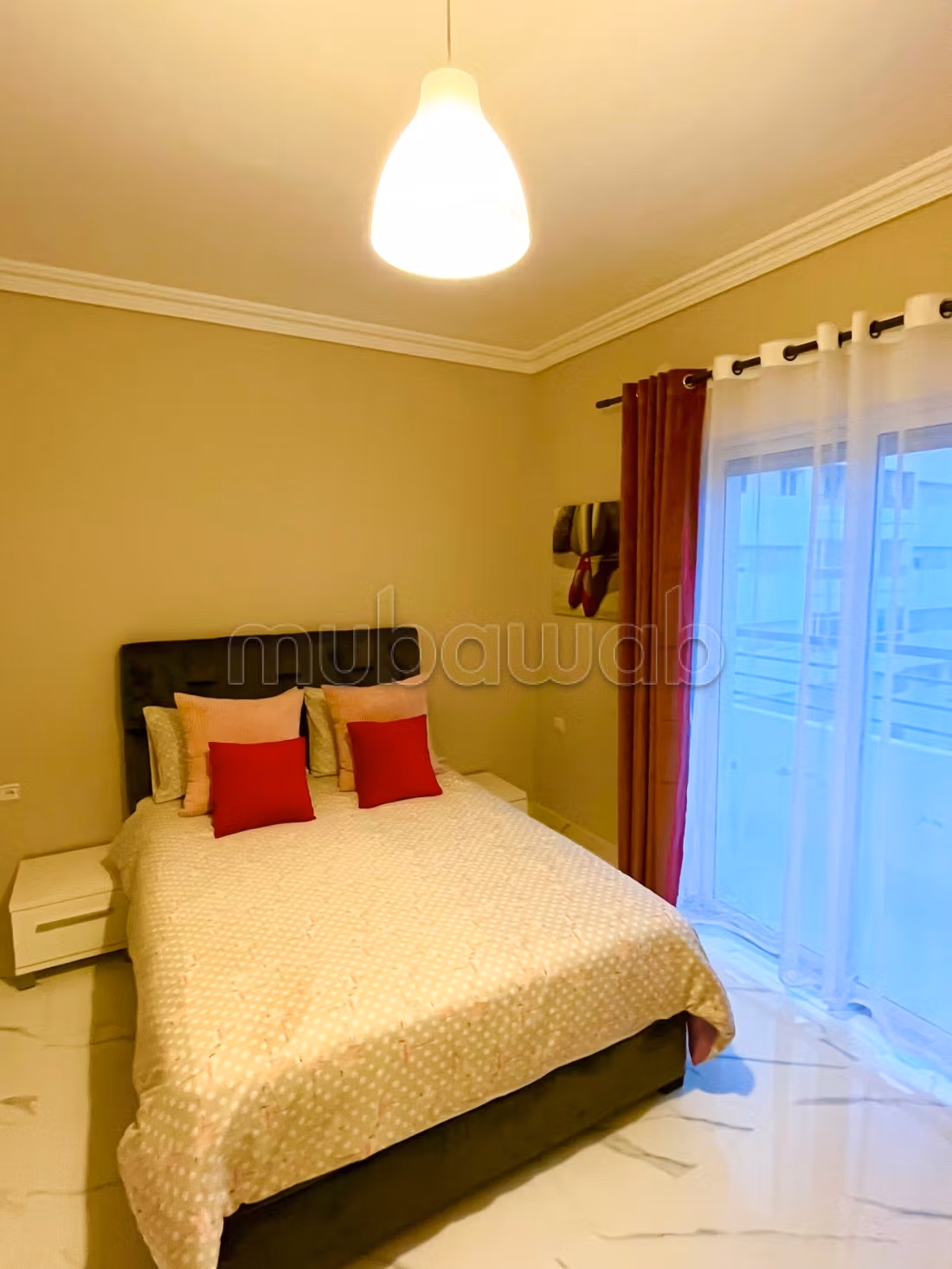 Moderne & rustige appartement 12 min van het strand - dicht bij de Free Zone Meloussa