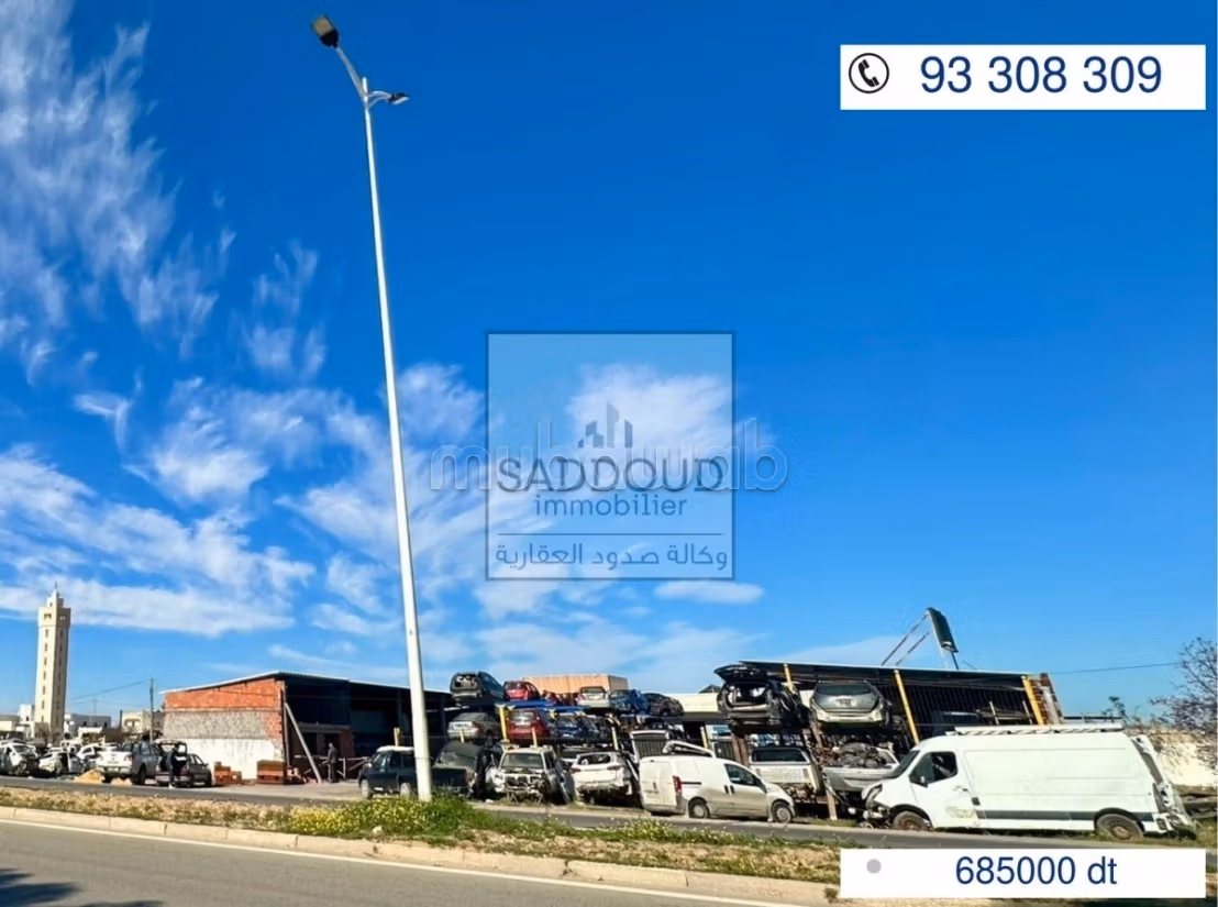 Terrain 3005m² à vendre Route Ceinture n11 gremda