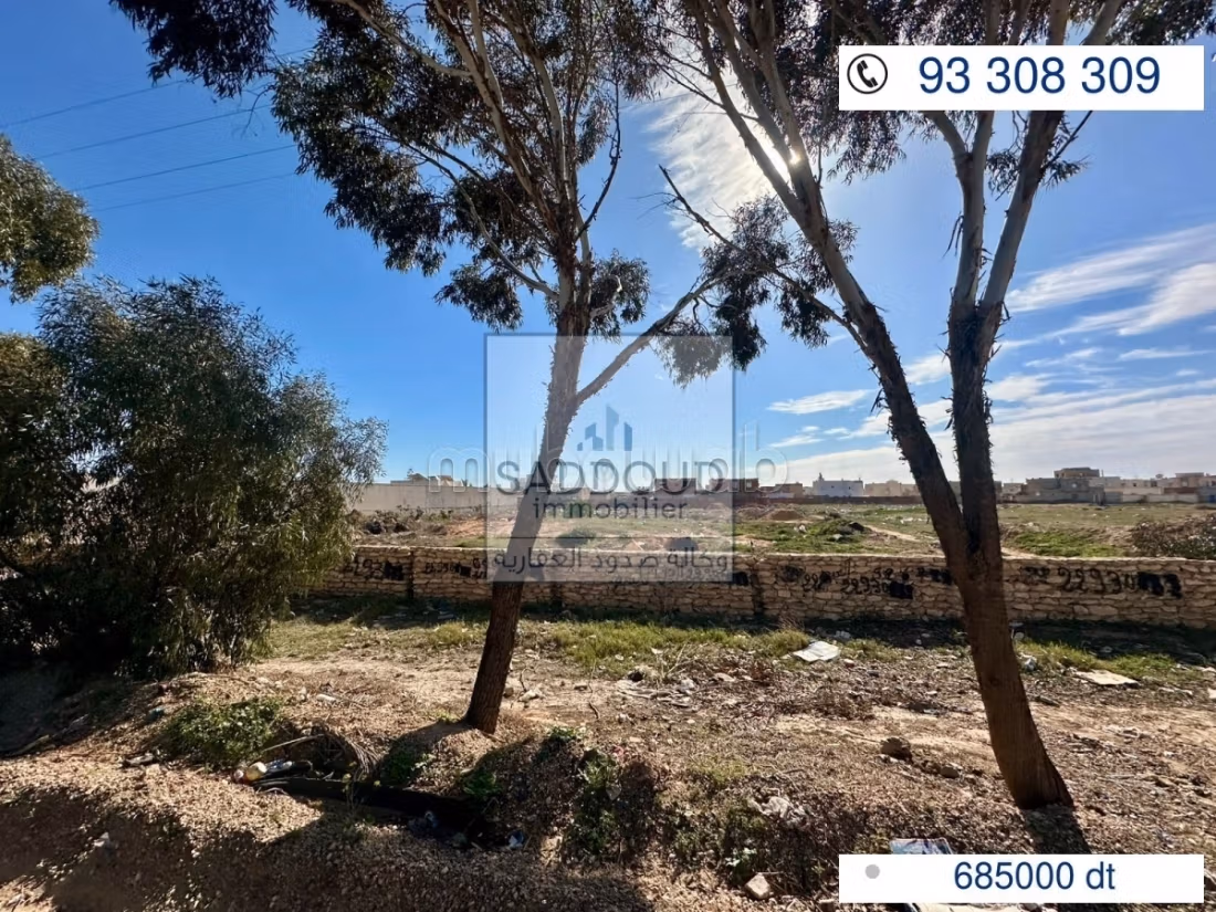 Terrain 3005m² à vendre Route Ceinture n11 gremda