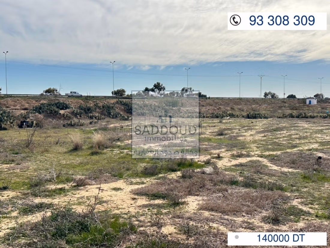 Terrain 4942m² à route matar km 10
