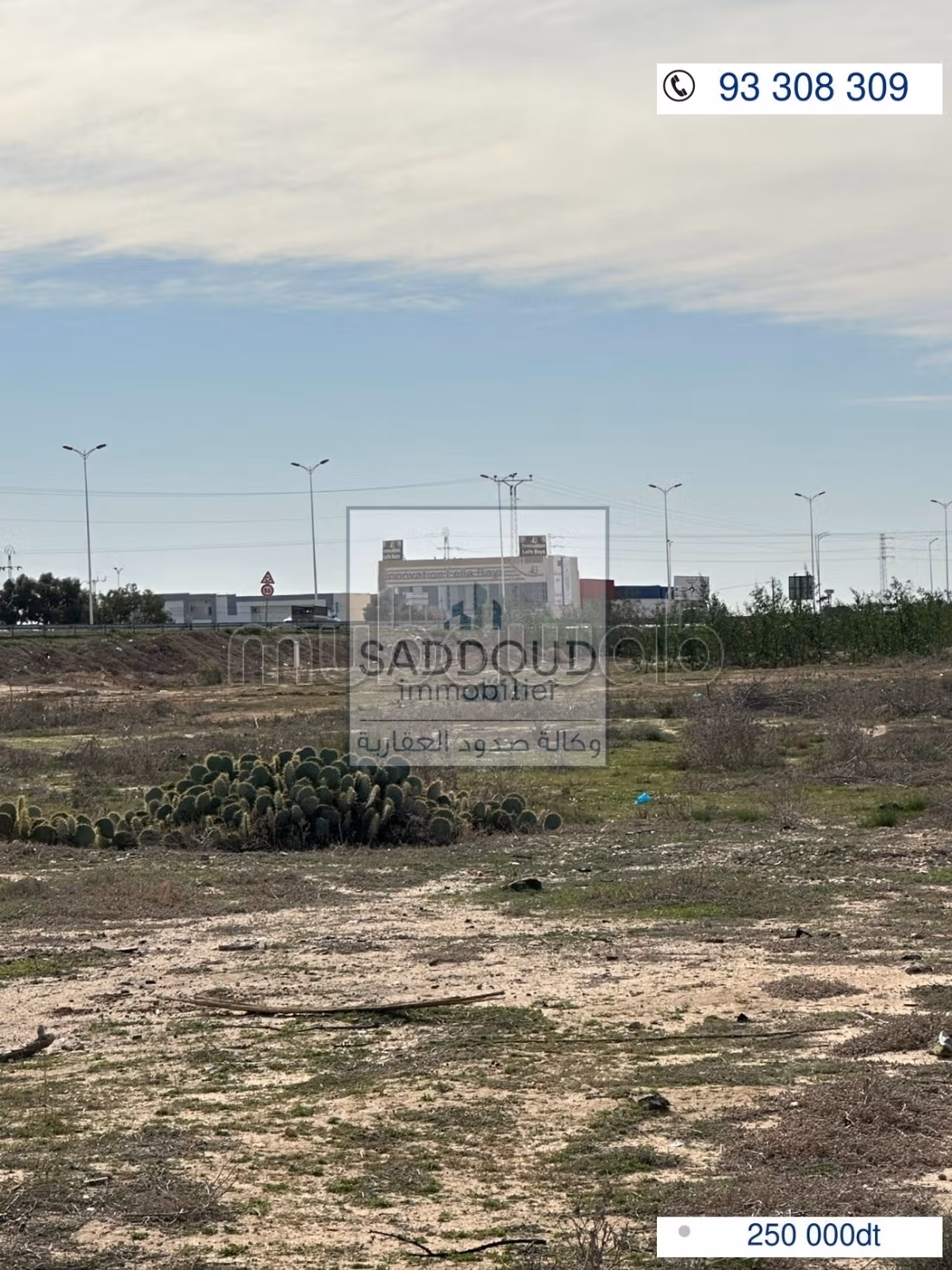 Terrain à vendre – Route de l'aéroport, km 10