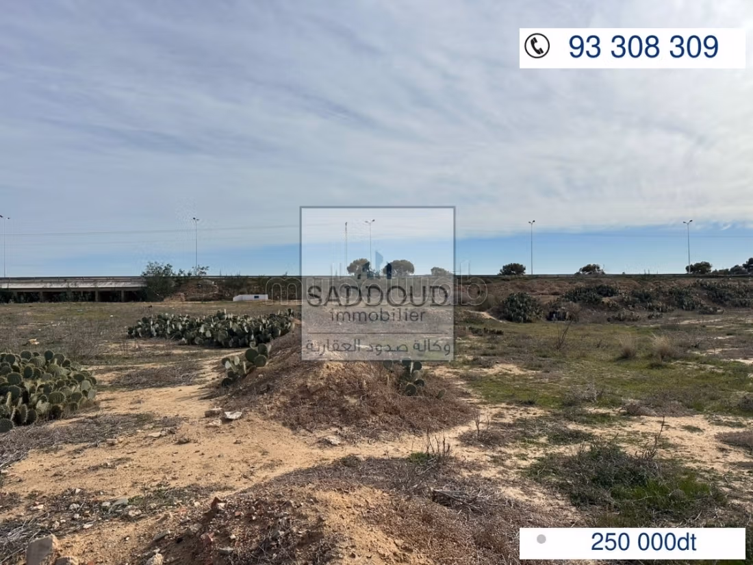 Terrain à vendre – Route de l'aéroport, km 10