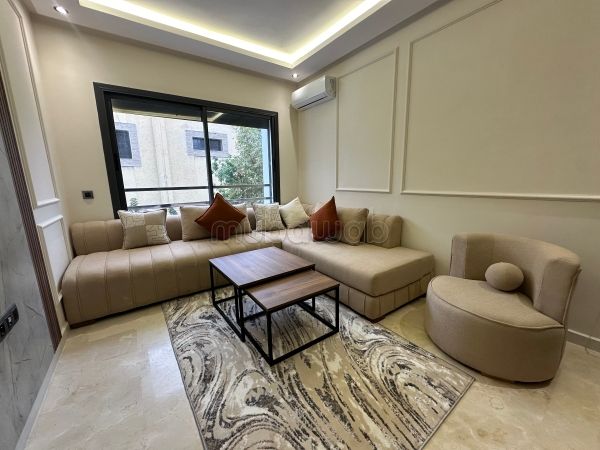 Appartamento camera soggiorno a Maarif Casablanca