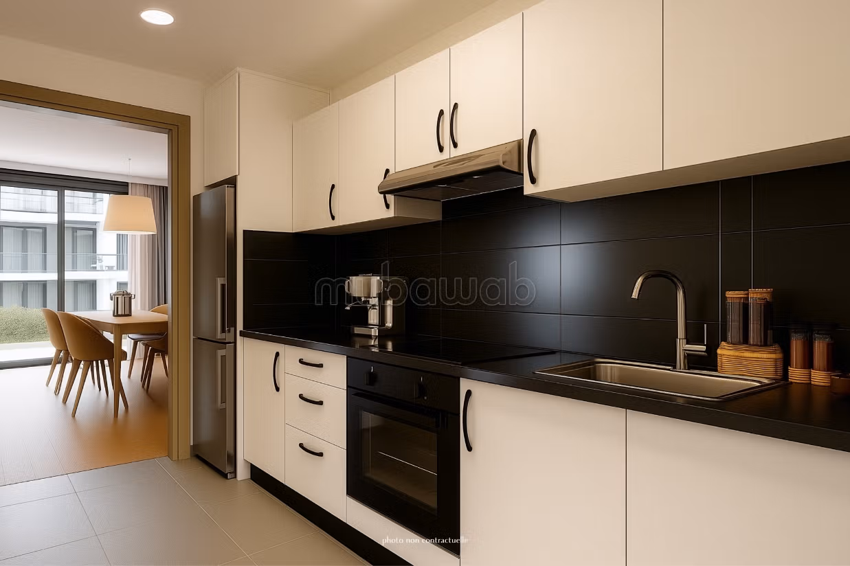 Appartement 2 chambres / 62 m²/ T3 RDC