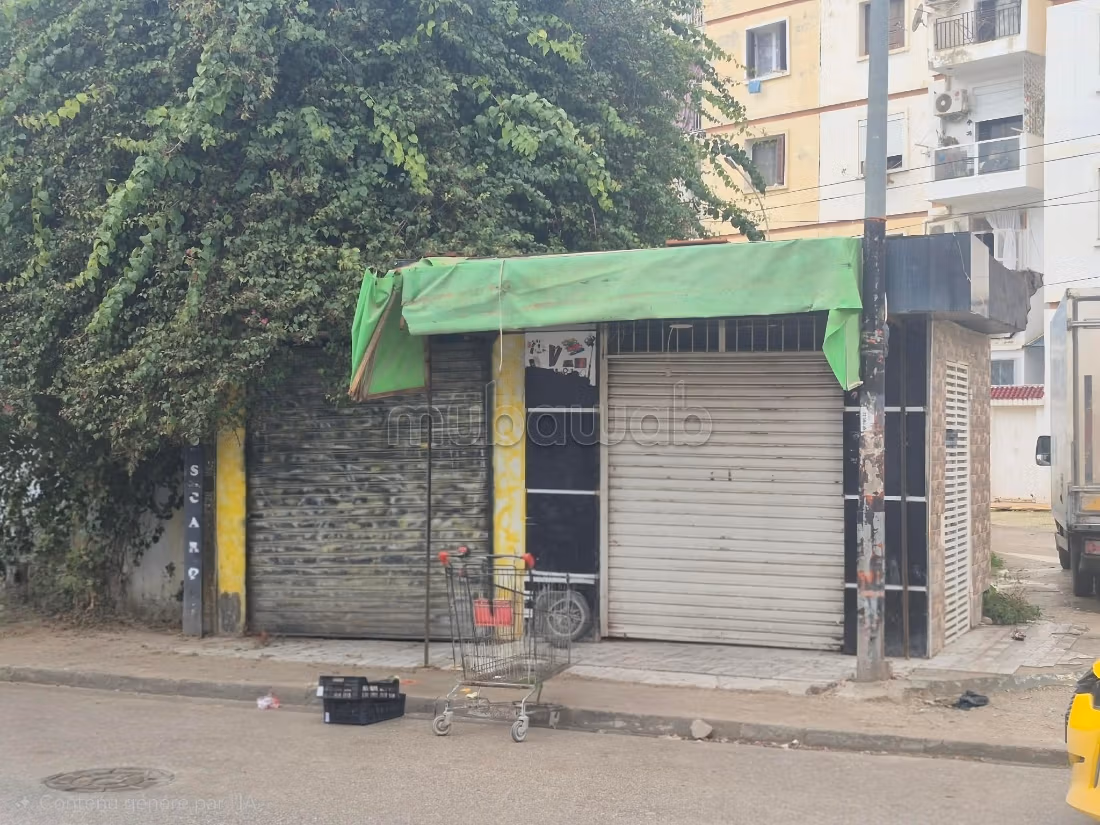 A vendre 2 locaux commerciaux 
KSAR SAID