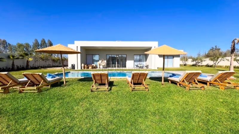 Villa moderne neuve avec vue Atlas,
Marrakech