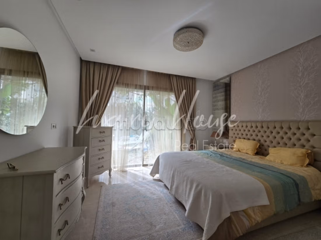 Furnished S2 Apartment with Pool in Gammarth