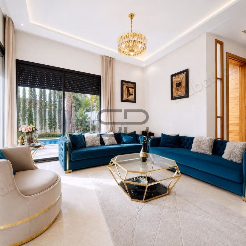 Prachtige villa te koop in Ville Verte. 4 comfortabele slaapkamers. Zwembad, airconditioning.