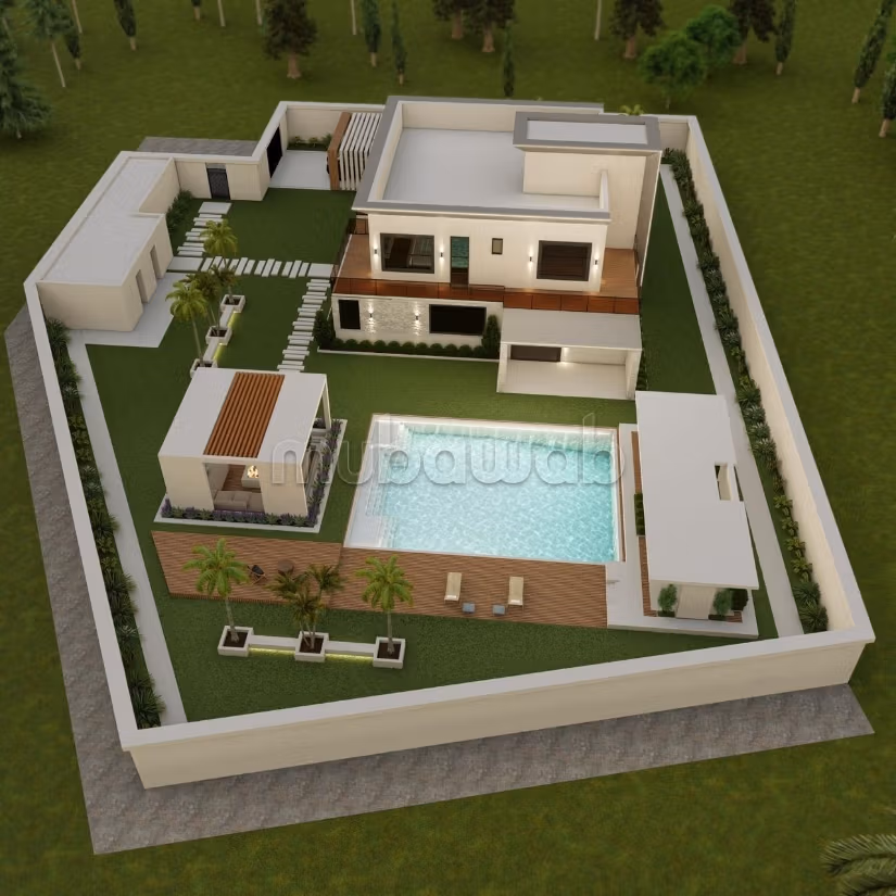 Belle Villa semi finie à la vente à Route de Ouarzazate.
Surface de 1800 m², km 16